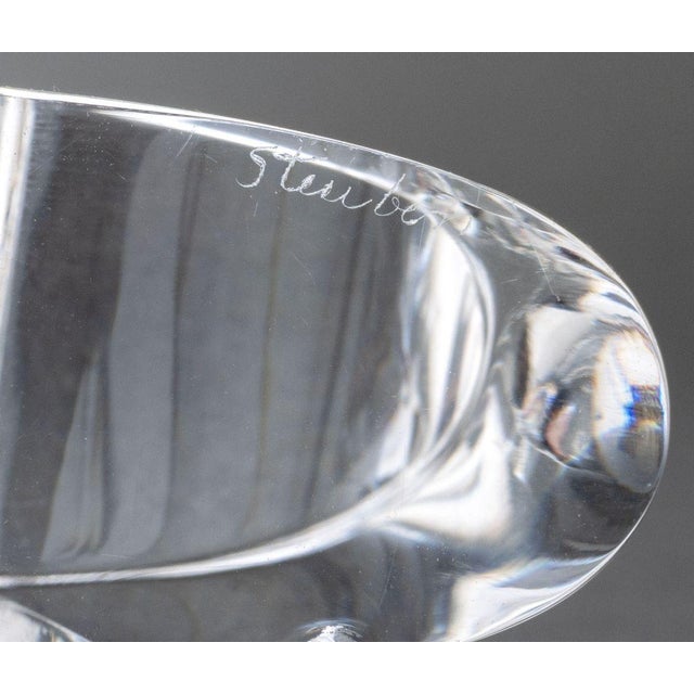 Steuben Crystal Sculptures, 3 For Sale - Image 9 of 9