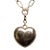 Rocks With Soul Extra Large Heart With Single Diamond Clasp For Sale