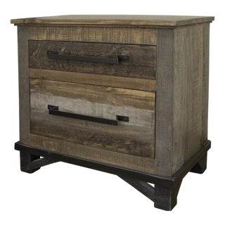 Greenview Loft 2 Drawer Nightstand For Sale