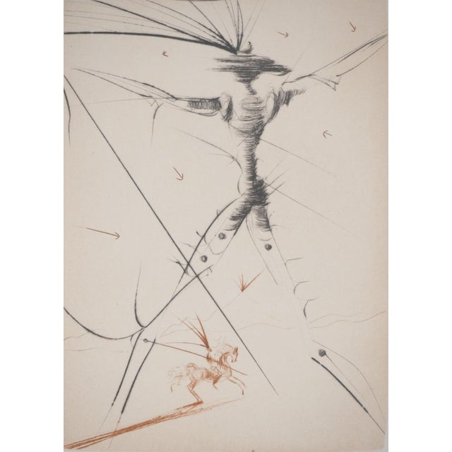 Salvador Dali, The Little Knight, Original Engraving For Sale - Image 4 of 6