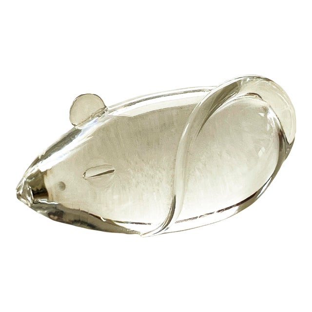 Kosta Boda Crystal Mouse For Sale