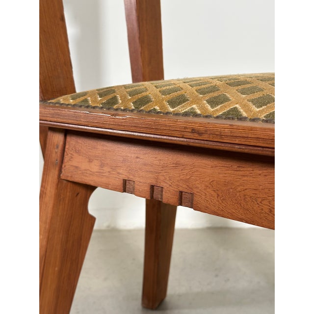 Larch Wood Chairs, 1930s, Set of 2 For Sale - Image 14 of 18