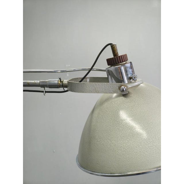 Industrial Czech Surgical Floor Lamp from Military Hospital, 1950s For Sale - Image 9 of 18
