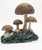 Vintage Brutalist Style Cast Stone Mushroom Garden Sculpture For Sale - Image 4 of 11