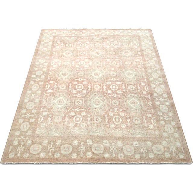 1960s 1960s Uzbek Khotan Rug For Sale - Image 5 of 6