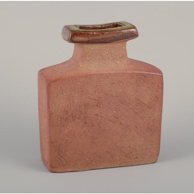 Ceramic Vase by Curt Magnus Addin, 1970s For Sale - Image 4 of 8