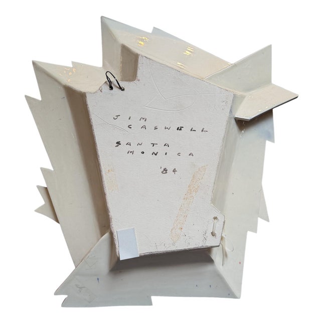 Ceramic 1984 Ceramic Post-Modern Sculpture by James Caswell Davis, Santa Monica For Sale - Image 7 of 11