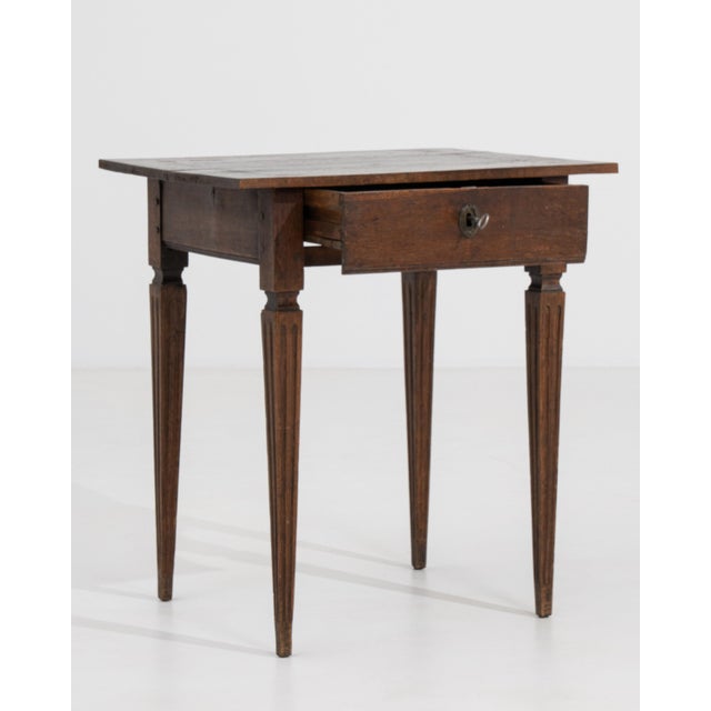 French Louis XVI Wooden Side Table, Circa 1800 France Early 19th Century For Sale - Image 14 of 14