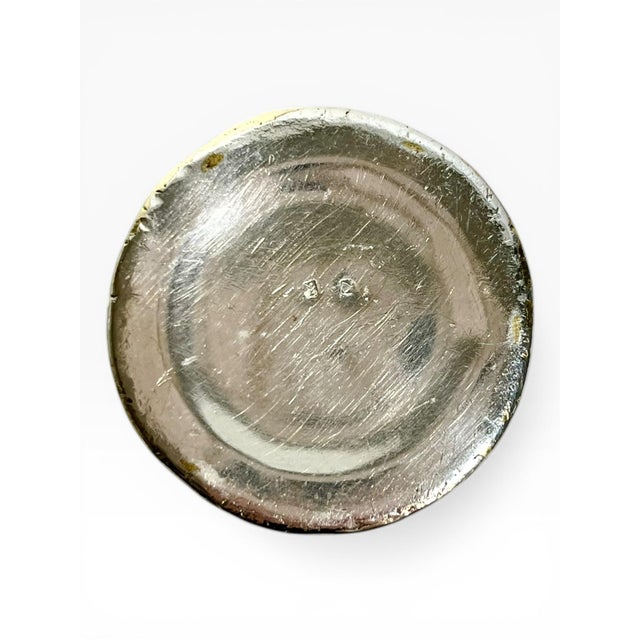 Set of 3 Antique French Art Deco Cups or Matchstick Holders Including Christofle For Sale - Image 6 of 10