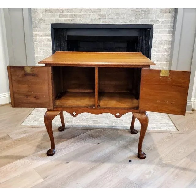 Early 20th Century Oak Lowboy Console Table For Sale - Image 9 of 11
