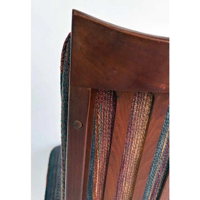 1960s John Keal Brown Saltman Dining Chairs, Set of Four For Sale - Image 14 of 16