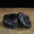 Vintage Chinese Ebony Wood Incense Burner | Carved Ruyi Lingzhi Censer With Stand For Sale In Los Angeles - Image 6 of 9