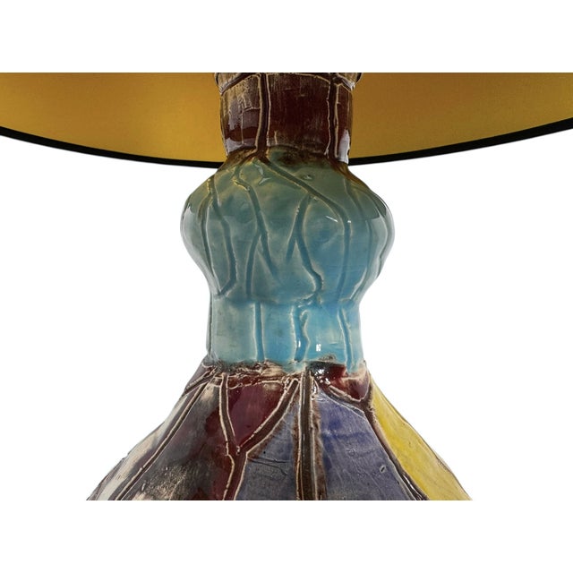 Mid 20th Century The Chroma Ceramic Vessel Lamp For Sale - Image 4 of 12