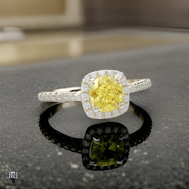 Natural Sapphire Diamond Ring Size 5.5, 14k Gold 1.31 TCW Certified For Sale - Image 9 of 9