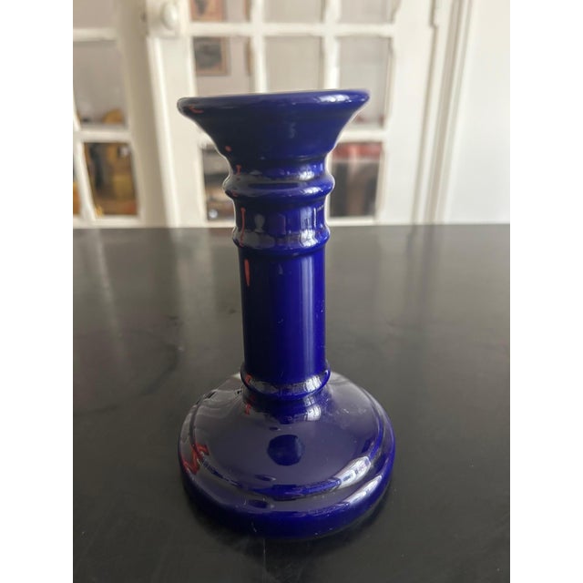 Ceramic Vintage Candlesticks, 1980, Set of 2 For Sale - Image 7 of 10