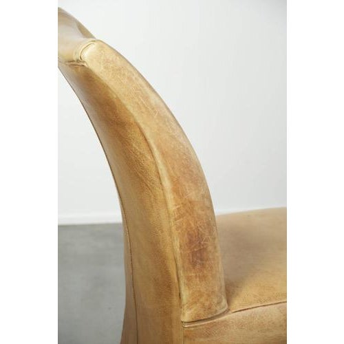 Cowhide Leather Dining Chairs, Set of 6 For Sale - Image 10 of 14