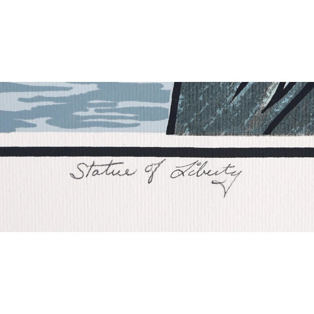 Statue of Liberty Cindy Wolsfeld Year: 1985 Size: 25.5 in. x 33.5 in. Medium: Screenprint, signed and numbered in pencil...