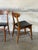 Teak Dining Chairs With Black Leatherette Seats Set of 4 Danish Mid-Century Modern 1960s For Sale - Image 11 of 13