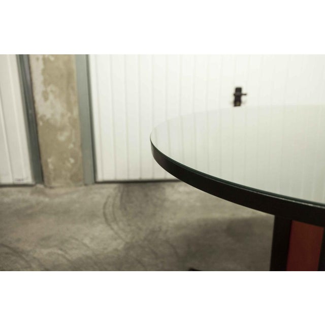 Round Dining Table & Armchairs, Set of 7 For Sale - Image 11 of 18