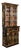 English 19th Century Black and Gold Secretary Bookcase with Chinoiserie Décor For Sale