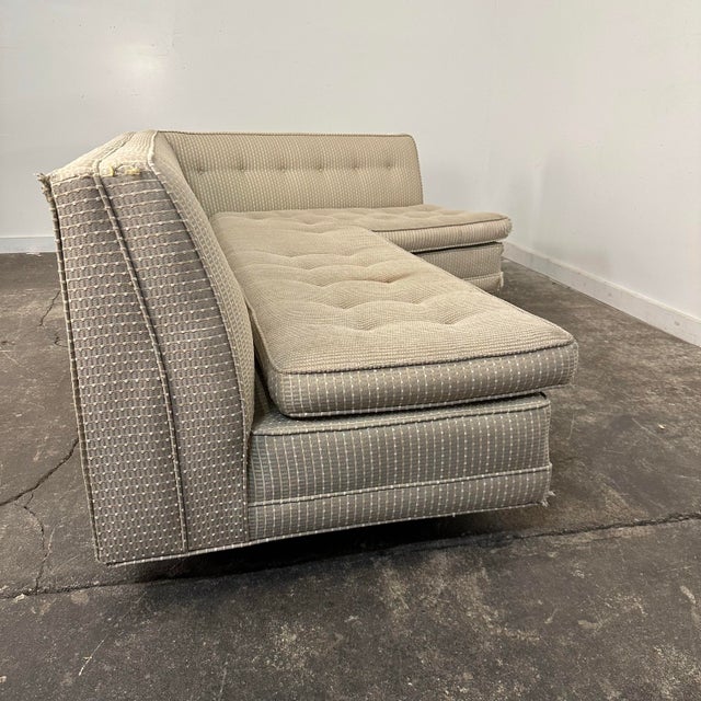 Harvey Probber Mid 20th Century Harvey Probber Angle Sofa For Sale - Image 4 of 12