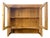 Antique English Pine Glazed Hanging Kitchen Cupboard With Cup Hooks, Circa 1890 For Sale