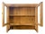Antique English Pine Glazed Hanging Kitchen Cupboard/Pie Safe With Cup Hooks, Circa 1890 For Sale