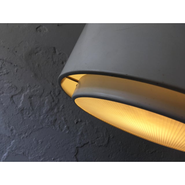 Danish Glass Pendant Lamp, 1970s For Sale - Image 4 of 7