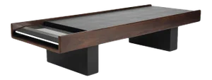 1980s Mid-Century Modern Rosewood Coffee Table