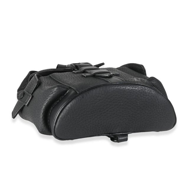 Animal Skin Black Taurillon Nano Christopher For Sale - Image 7 of 7