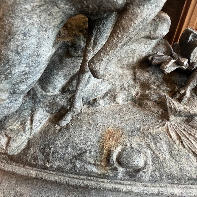 Max Arthur Waagen, Stag and Doe Sculpture, 1800s, Bronze, Metal and Zinc For Sale - Image 12 of 16