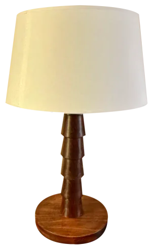 Vintage Table Lamp by Charles Dudouyt, 1930s