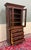 Antique French Bookcase & Chest of Drawers Display Cabinet Barley Twist Oak For Sale - Image 12 of 13