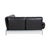 Plura Corner Sofa in Black Leather with Manual Function by Rolf Benz For Sale - Image 16 of 18