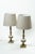 1950s Vintage Table Lamps in Copper and Porcelain, 1950s, Set of 2 For Sale - Image 5 of 5