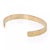 Contemporary Tiffany & Co. Atlas Bracelet 18k Yellow Gold Roman Numeral Cuff For Sale - Image 3 of 4