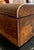 Wood 19th Century English Traditional Rosewood Tea Box With Brass Inlay For Sale - Image 7 of 8