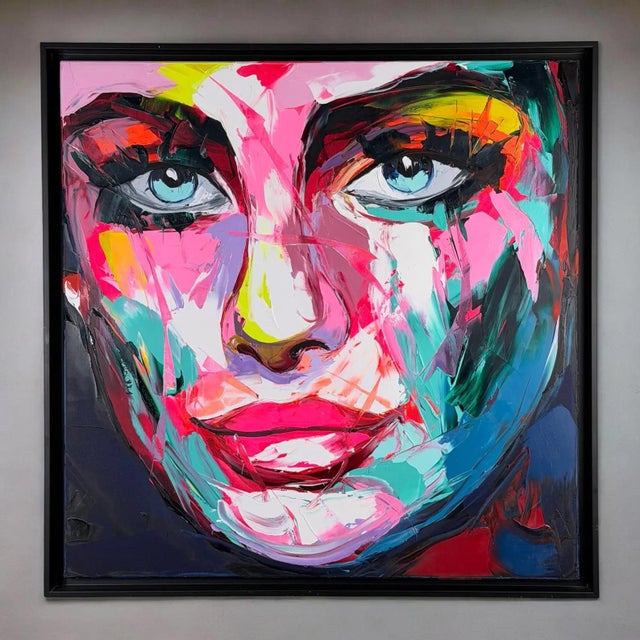 Françoise Nielly, Virginia, 2021, Oil on Canvas For Sale - Image 14 of 14