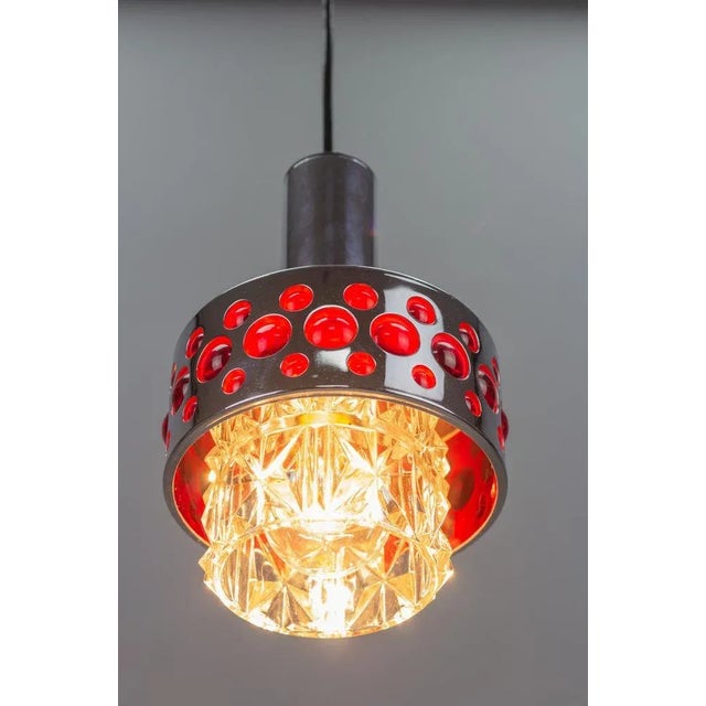 1970s Mid-Century Modern Pendant Lamp by Richard Essig, 1970s For Sale - Image 5 of 18