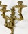 Mid 20th Century Early 20th C Louis XV Style Bronze Wall Candle Sconces, Pair For Sale - Image 5 of 6