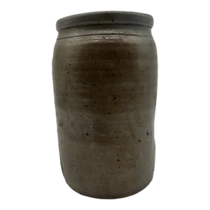 Antique Pennsylvania Folk Art Stoneware Preserve Jar, Circa 1850's