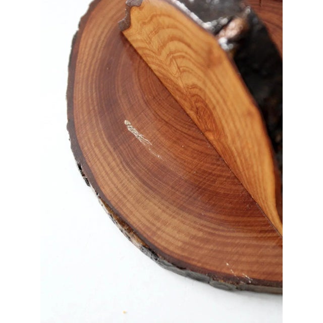 Vintage Live Edge Rustic Wall Shelves Pair For Sale - Image 12 of 13