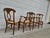 1990s Pottery Barn Rush Seat Dining Chairs - Set of Four For Sale - Image 5 of 10