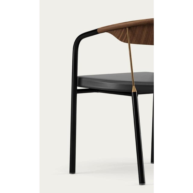 Chairman in Walnut by Henrik Tengler For Sale - Image 6 of 17