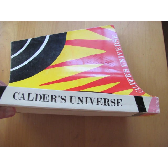 Op Art 1976 Softcover "Calder"s Universe" From Viking Press by Jean Lipman at the Whitney Museum For Sale - Image 3 of 13