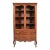 Antique Victorian Carved Mahogany Bookcase or Bar Cabinet, Circa 1890s For Sale