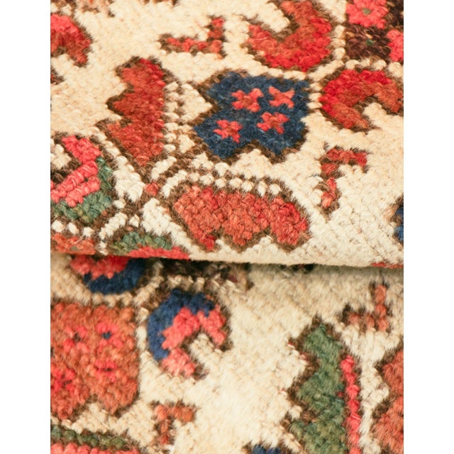 Persian Antique Northwest Persian Rug With Allover Geometric Design, 4'5" × 6'5" For Sale - Image 3 of 4