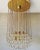 Vintage Crystal Balls Cascade Chandelier For Sale - Image 13 of 13