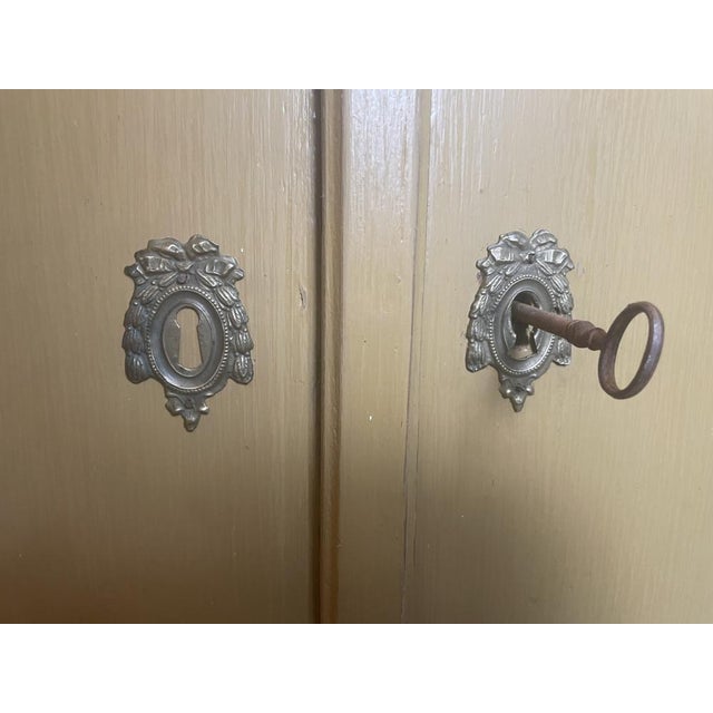Dutch Corner Cupboard with Convex Doors, 1870s For Sale - Image 10 of 17
