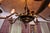 2000 - 2009 Empire Bronze 6-Arm Chandelier For Sale - Image 5 of 7